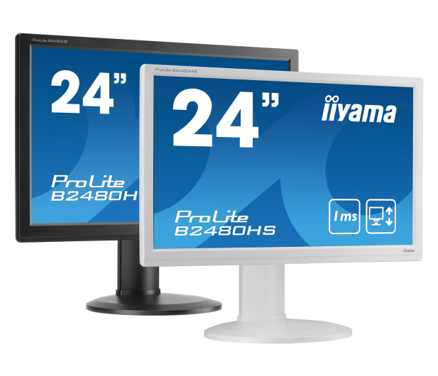 IIYAMA 23,6'' ProLite B2480HS B2480HS-W2 Bialy - 285630 - zdjęcie 8